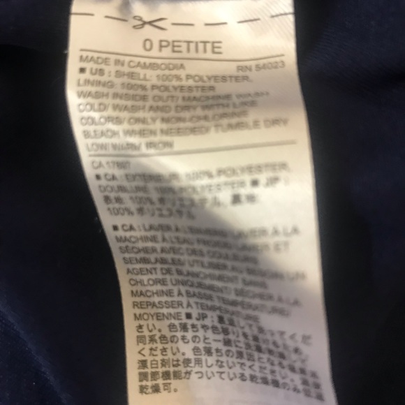 Banana Republic 0 Petite Fit & Flare Dress Knee Length - Picture 6 of 7